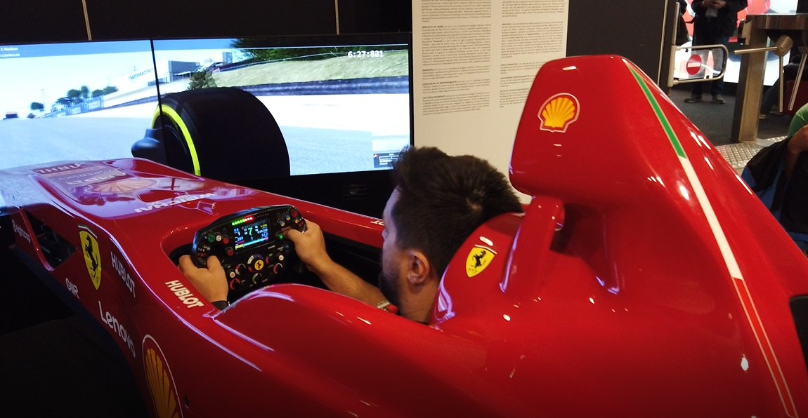 Visita SIM Maranello Simulatori di Guida con prova